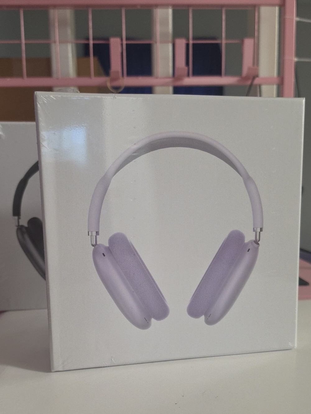Wireless Over-Ear Headphones in Light Purple